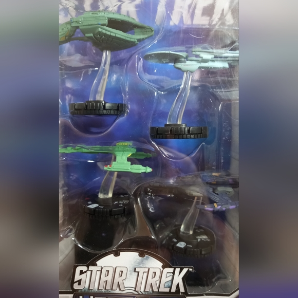 Star Trek Heroclix Tactics II 4 Ship Starter Set - Picture 5 of 6